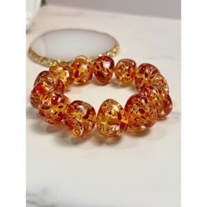 Vintage Amber Bracelet